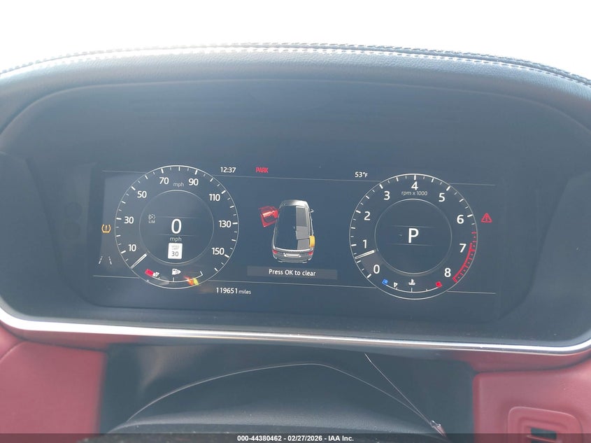 2019 Land rover Range rover sport VIN SALWS2SU1KA874508 IAAI salvage auction — SIDE, Salvage Title, sold $9,300 on 2026-08-22 (photo 7)