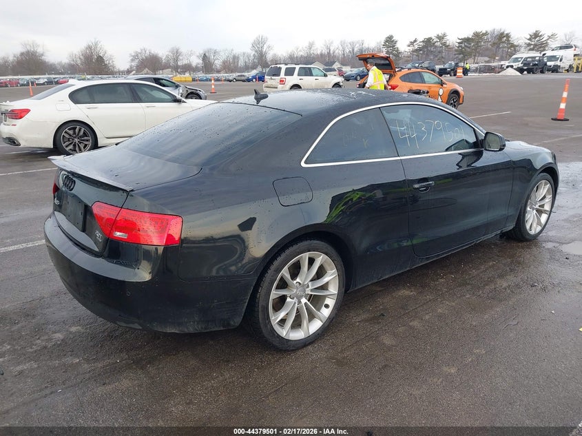 2013 Audi A5 VIN WAULFAFR1DA026661 IAAI salvage auction — FRONT END, Clear (Indiana), sold $2,150 on 2026-07-10 (photo 4)