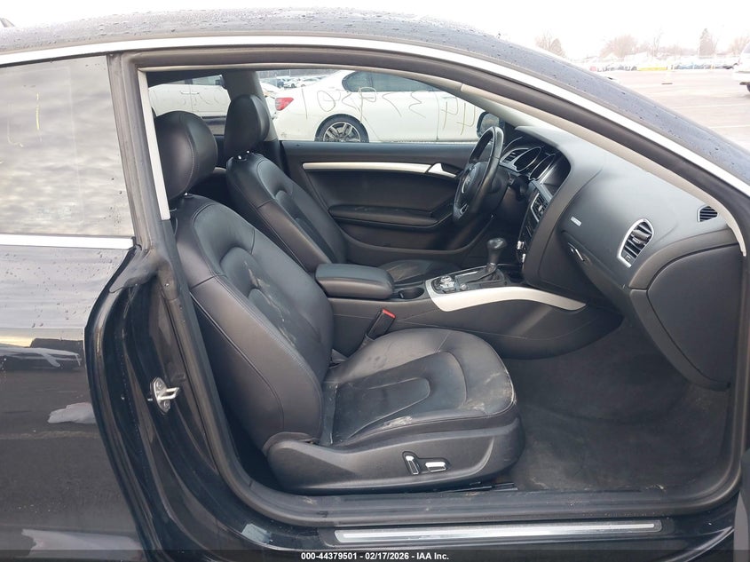 2013 Audi A5 VIN WAULFAFR1DA026661 IAAI salvage auction — FRONT END, Clear (Indiana), sold $2,150 on 2026-07-10 (photo 5)
