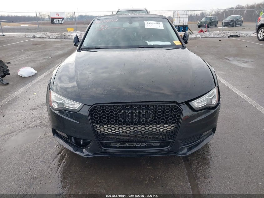 2013 Audi A5 VIN WAULFAFR1DA026661 IAAI salvage auction — FRONT END, Clear (Indiana), sold $2,150 on 2026-07-10 (photo 6)