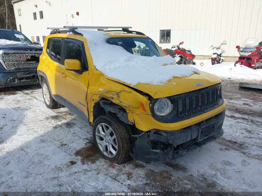 2018 Jeep Renegade VIN ZACCJBBB5JPH14951 IAAI salvage auction — RIGHT FRONT, Salvage (Vermont), sold $2,400 on 2026-08-20 (photo 1)