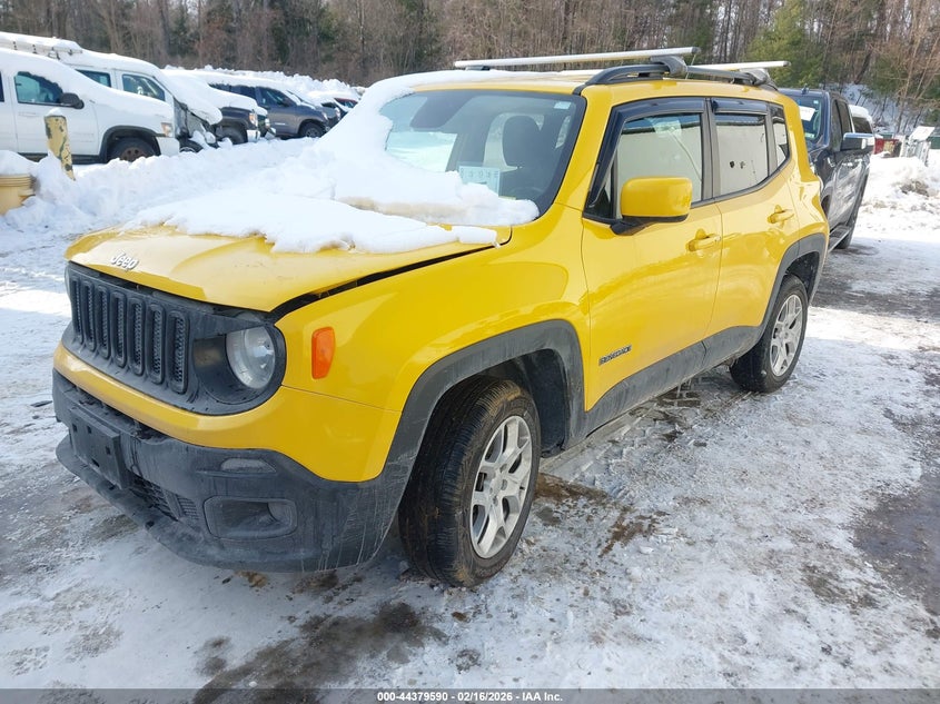 2018 Jeep Renegade VIN ZACCJBBB5JPH14951 IAAI salvage auction — RIGHT FRONT, Salvage (Vermont), sold $2,400 on 2026-08-20 (photo 2)