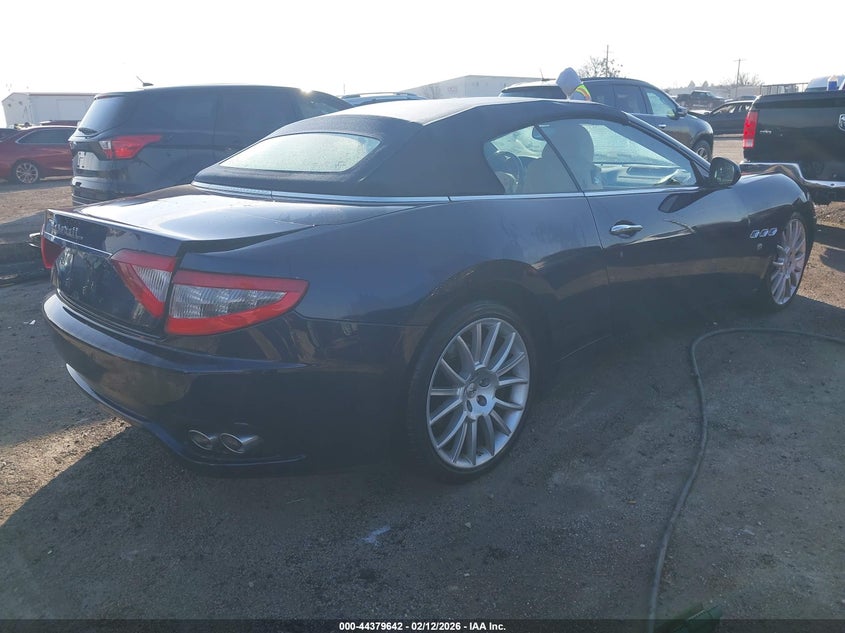 2015 Maserati Granturismo VIN ZAM45MMA3F0146488 IAAI salvage auction — RIGHT FRONT, Clear (Oklahoma), sold $15,025 on 2026-07-14 (photo 4)