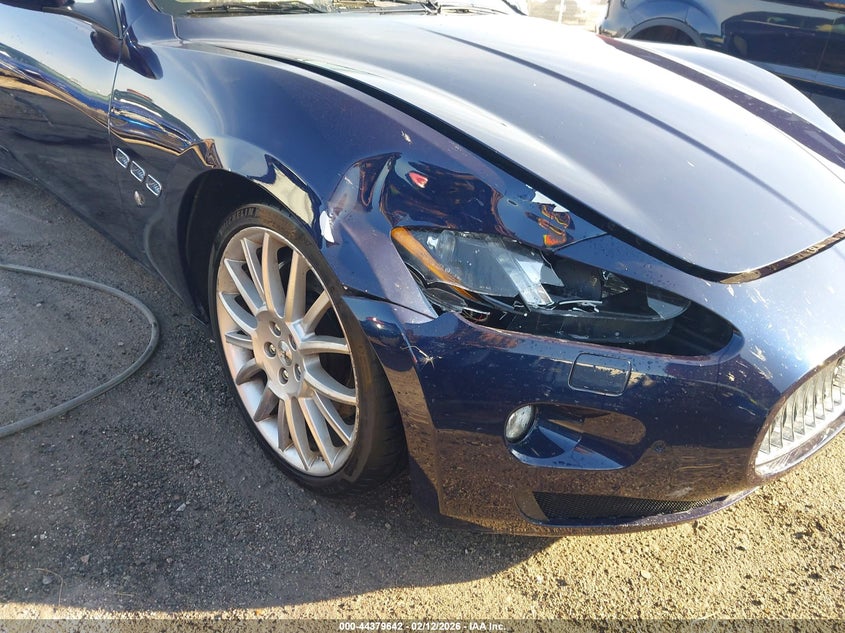 2015 Maserati Granturismo VIN ZAM45MMA3F0146488 IAAI salvage auction — RIGHT FRONT, Clear (Oklahoma), sold $15,025 on 2026-07-14 (photo 6)