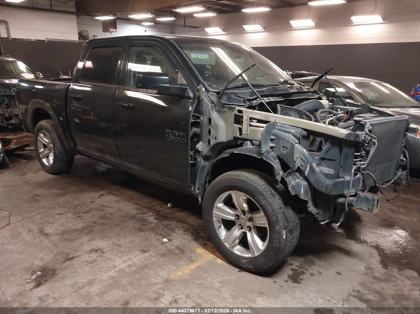 2016 Ram 1500 VIN 1C6RR7MT6GS120501 IAAI salvage auction — FRONT END, Salvage (Kentucky), sold $2,350 on 2026-07-05 (photo 1)