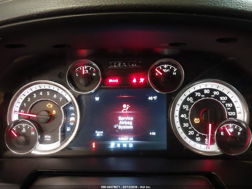 2016 Ram 1500 VIN 1C6RR7MT6GS120501 IAAI salvage auction — FRONT END, Salvage (Kentucky), sold $2,350 on 2026-07-05 (photo 7)
