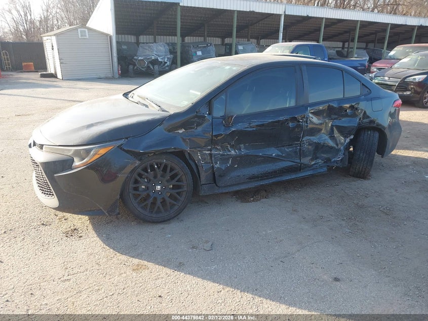 2020 Toyota Corolla VIN 5YFEPRAE7LP082951 IAAI salvage auction — LEFT SIDE, Salvage Title, sold $3,150 on 2026-07-08 (photo 2)