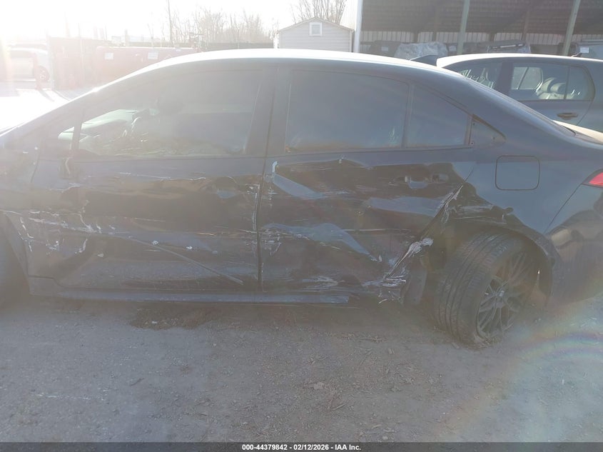 2020 Toyota Corolla VIN 5YFEPRAE7LP082951 IAAI salvage auction — LEFT SIDE, Salvage Title, sold $3,150 on 2026-07-08 (photo 6)
