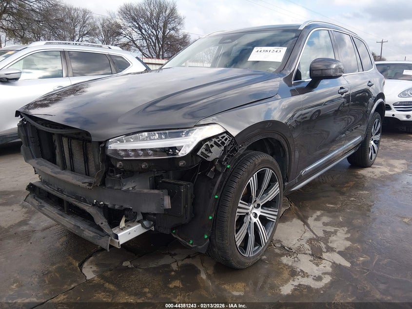 2024 Volvo Xc90 VIN YV4062PEXR1164226 IAAI salvage auction — Front End, Original (Texas), sold $11,950 on 2026-05-07 (photo 2)