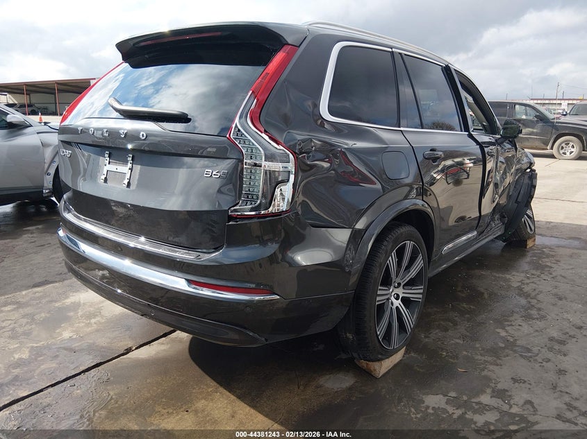 2024 Volvo Xc90 VIN YV4062PEXR1164226 IAAI salvage auction — Front End, Original (Texas), sold $11,950 on 2026-05-07 (photo 4)