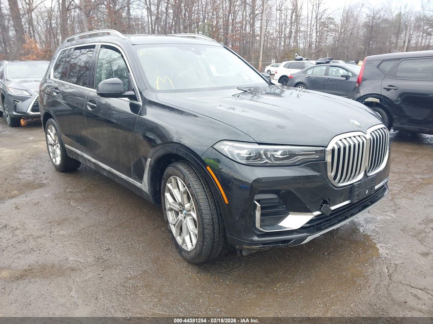 2022 BMW X7 VIN 5UXCW2C01N9L06418 IAAI salvage auction — LEFT SIDE, Salvage Title, sold $24,300 on 2026-07-22 (photo 1)