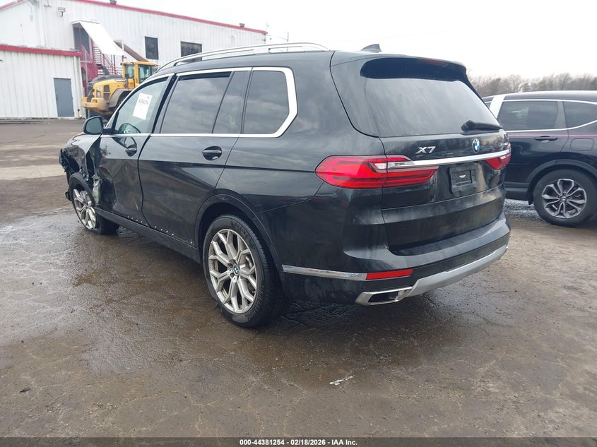 2022 BMW X7 VIN 5UXCW2C01N9L06418 IAAI salvage auction — LEFT SIDE, Salvage Title, sold $24,300 on 2026-07-22 (photo 3)