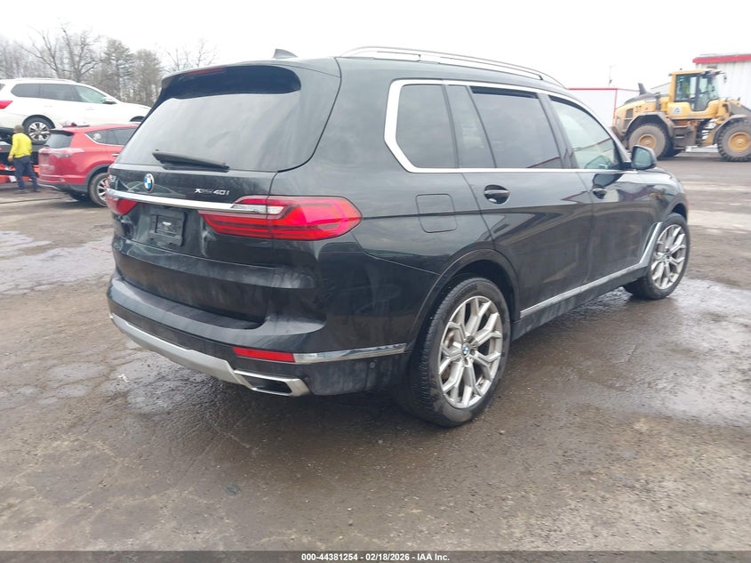 2022 BMW X7 VIN 5UXCW2C01N9L06418 IAAI salvage auction — LEFT SIDE, Salvage Title, sold $24,300 on 2026-07-22 (photo 4)