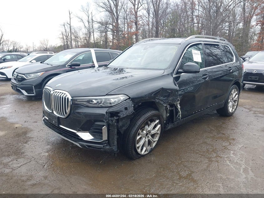 2022 BMW X7 VIN 5UXCW2C01N9L06418 IAAI salvage auction — LEFT SIDE, Salvage Title, sold $24,300 on 2026-07-22 (photo 6)