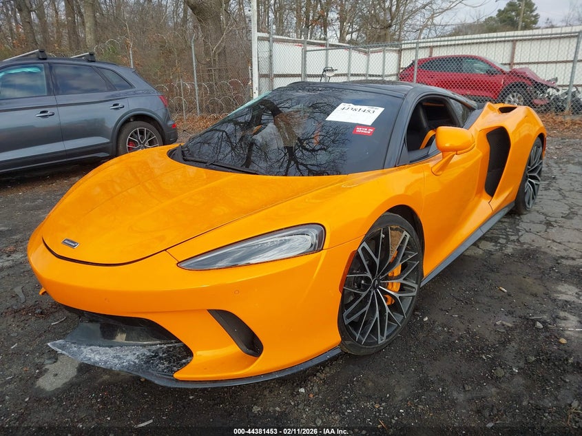 2023 Mclaren Gt VIN SBM22GCA2PW002850 IAAI salvage auction — Side, Salvage (Georgia), sold $40,200 on 2026-05-26 (photo 2)