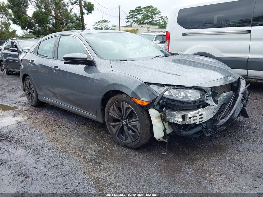 2018 Honda Civic VIN SHHFK7H57JU430400 IAAI salvage auction — FRONT END, Clear (Hawaii), sold $2,150 on 2026-07-28 (photo 1)