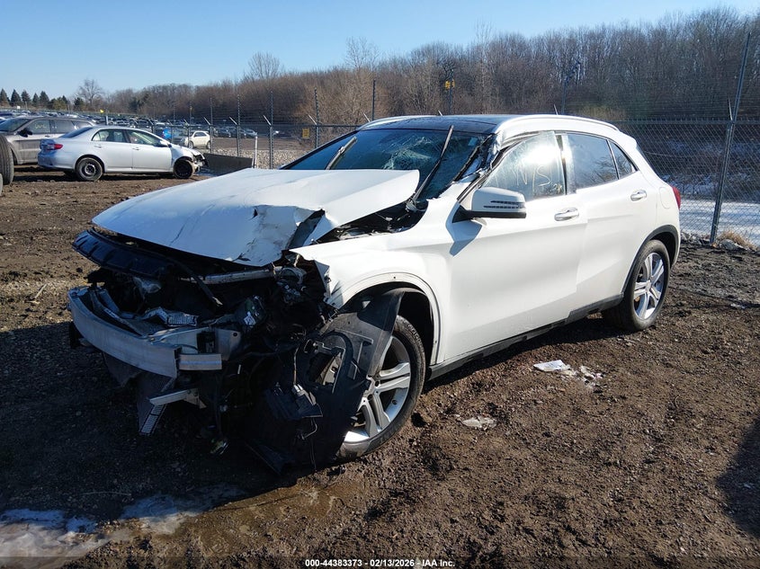 2016 Mercedes-benz Gla-klasse VIN WDCTG4EB7GJ224889 IAAI salvage auction — FRONT END, Salvage Title, sold $525 on 2026-07-15 (photo 2)