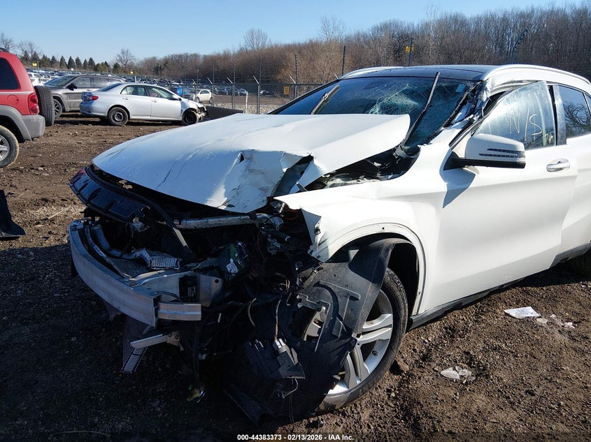 2016 Mercedes-benz Gla-klasse VIN WDCTG4EB7GJ224889 IAAI salvage auction — FRONT END, Salvage Title, sold $525 on 2026-07-15 (photo 6)