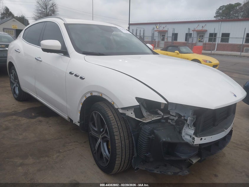 2017 Maserati Levante VIN ZN661XUL1HX248182 IAAI salvage auction — FRONT END, Salvage (North Carolina), sold $6,650 on 2026-07-27 (photo 1)