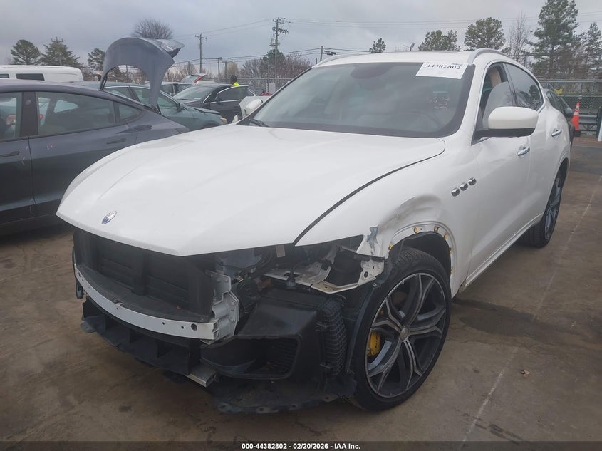 2017 Maserati Levante VIN ZN661XUL1HX248182 IAAI salvage auction — FRONT END, Salvage (North Carolina), sold $6,650 on 2026-07-27 (photo 2)