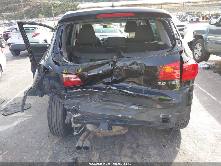 2013 Volkswagen Tiguan VIN WVGAV7AX8DW530192 IAAI salvage auction — REAR END, Salvage Title, sold $325 on 2026-07-15 (photo 6)