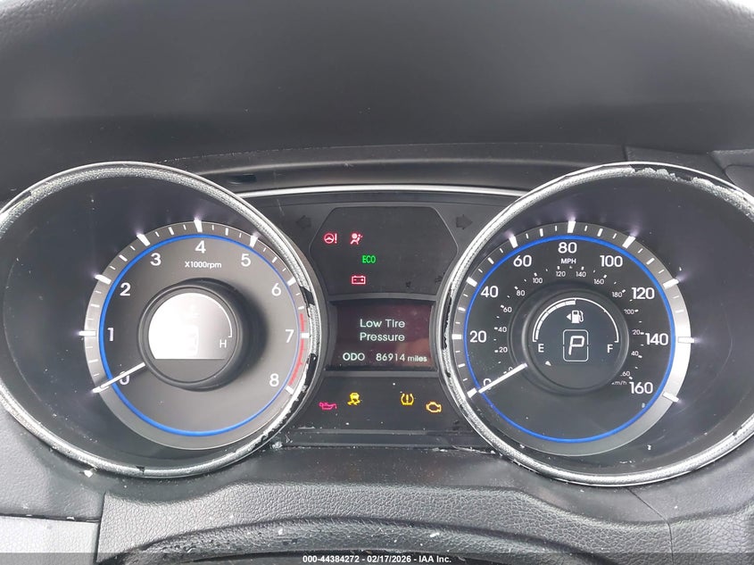 2014 Hyundai Sonata VIN 5NPEB4AC2EH827296 IAAI salvage auction — LEFT & RIGHT, Salvage (Oregon), sold $700 on 2026-07-09 (photo 7)