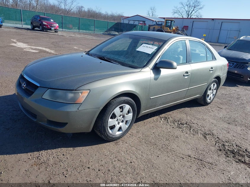 2008 Hyundai Sonata VIN 5NPET46C58H344119 IAAI salvage auction — MECHANICAL, Original (Kentucky), sold $275 on 2026-07-29 (photo 2)