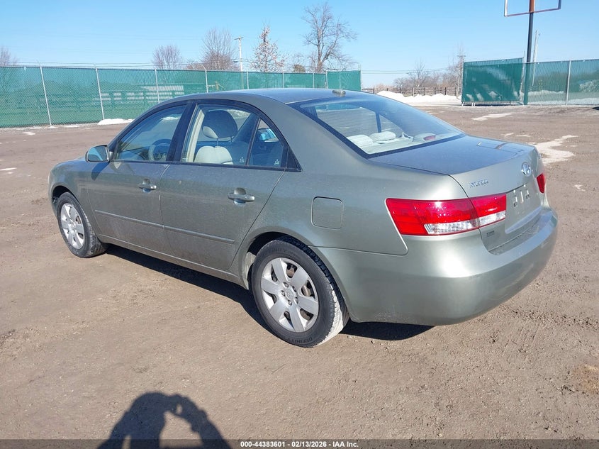 2008 Hyundai Sonata VIN 5NPET46C58H344119 IAAI salvage auction — MECHANICAL, Original (Kentucky), sold $275 on 2026-07-29 (photo 3)