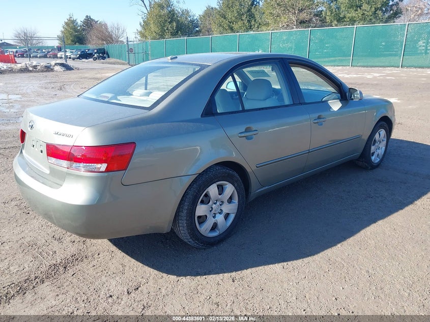 2008 Hyundai Sonata VIN 5NPET46C58H344119 IAAI salvage auction — MECHANICAL, Original (Kentucky), sold $275 on 2026-07-29 (photo 4)