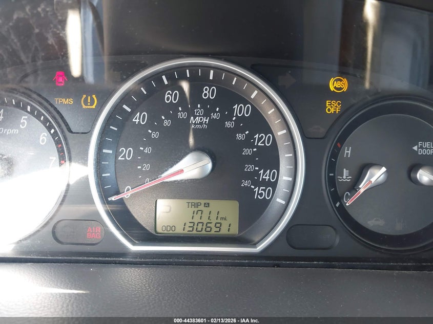2008 Hyundai Sonata VIN 5NPET46C58H344119 IAAI salvage auction — MECHANICAL, Original (Kentucky), sold $275 on 2026-07-29 (photo 7)
