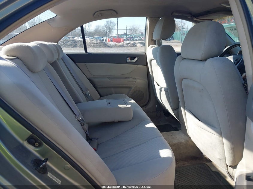 2008 Hyundai Sonata VIN 5NPET46C58H344119 IAAI salvage auction — MECHANICAL, Original (Kentucky), sold $275 on 2026-07-29 (photo 8)
