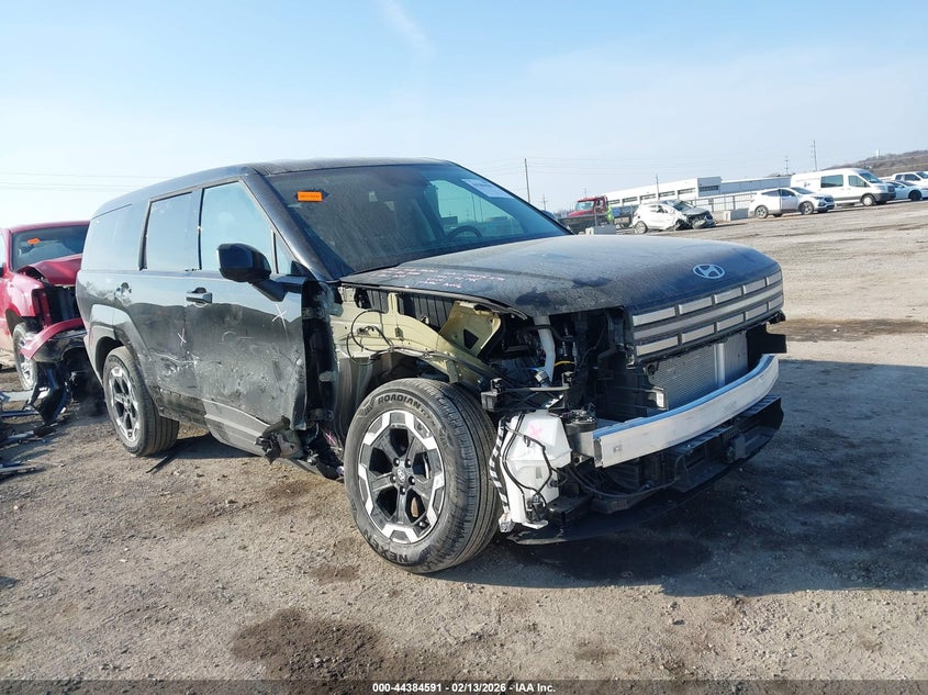 2026 Hyundai Santa fe VIN 5NMP14GL7TH159072 IAAI salvage auction — RIGHT SIDE, Clear (Oklahoma), sold $9,200 on 2026-07-28 (photo 1)