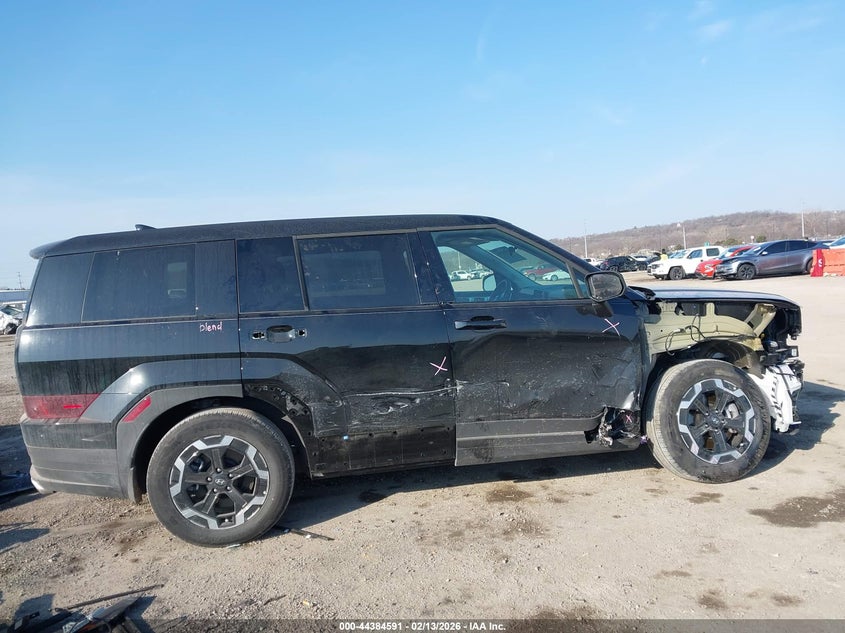2026 Hyundai Santa fe VIN 5NMP14GL7TH159072 IAAI salvage auction — RIGHT SIDE, Clear (Oklahoma), sold $9,200 on 2026-07-28 (photo 8)