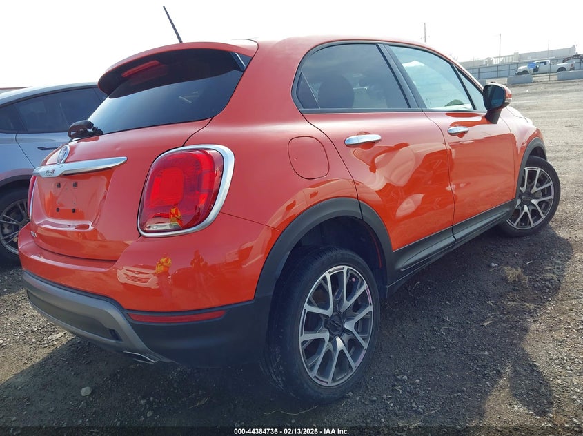 2017 Fiat 500x VIN ZFBCFXCB8HP616164 IAAI salvage auction — LEFT SIDE, Clear (Oklahoma), sold $3,050 on 2026-07-07 (photo 4)