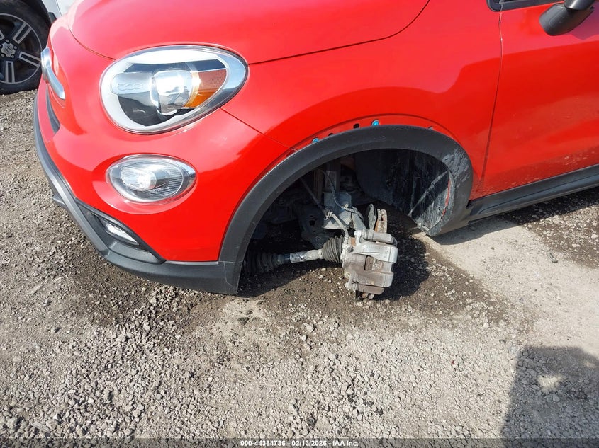 2017 Fiat 500x VIN ZFBCFXCB8HP616164 IAAI salvage auction — LEFT SIDE, Clear (Oklahoma), sold $3,050 on 2026-07-07 (photo 6)