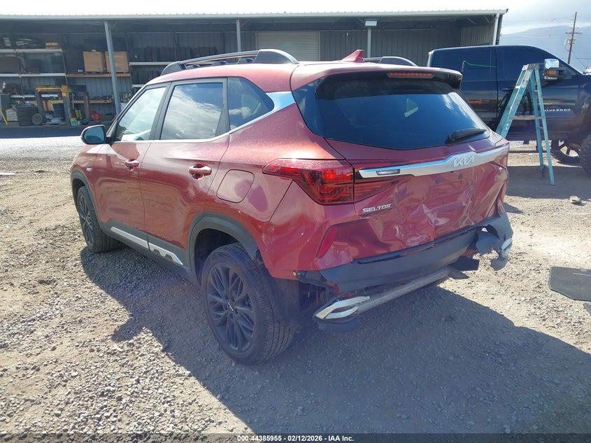 2022 Kia Seltos VIN KNDEUCA2XN7245169 IAAI salvage auction — REAR END, Salvage (Hawaii), sold $25 on 2026-07-28 (photo 3)