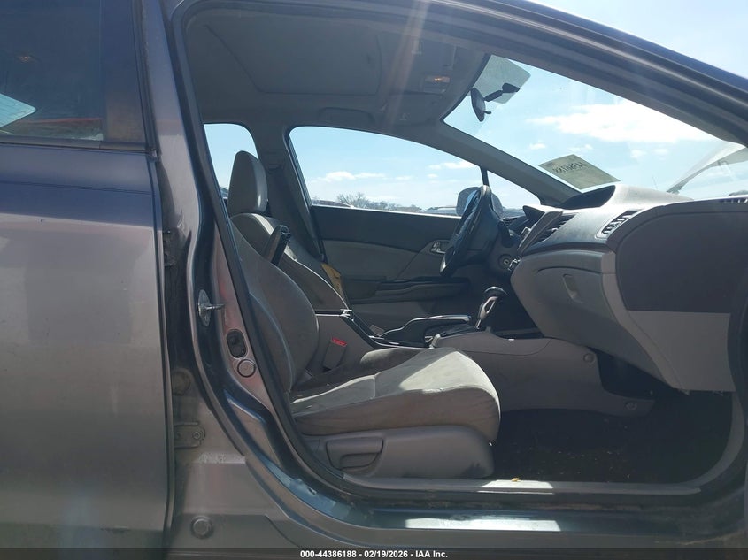 2012 Honda Civic VIN 19XFB2F80CE028714 IAAI salvage auction — LEFT FRONT, Salvage Title, sold $1,550 on 2026-07-10 (photo 5)