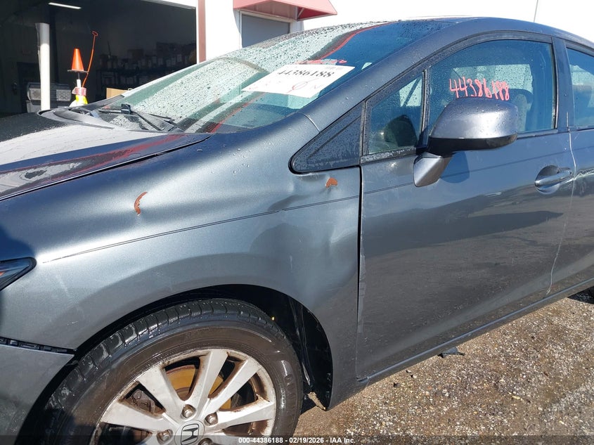 2012 Honda Civic VIN 19XFB2F80CE028714 IAAI salvage auction — LEFT FRONT, Salvage Title, sold $1,550 on 2026-07-10 (photo 6)