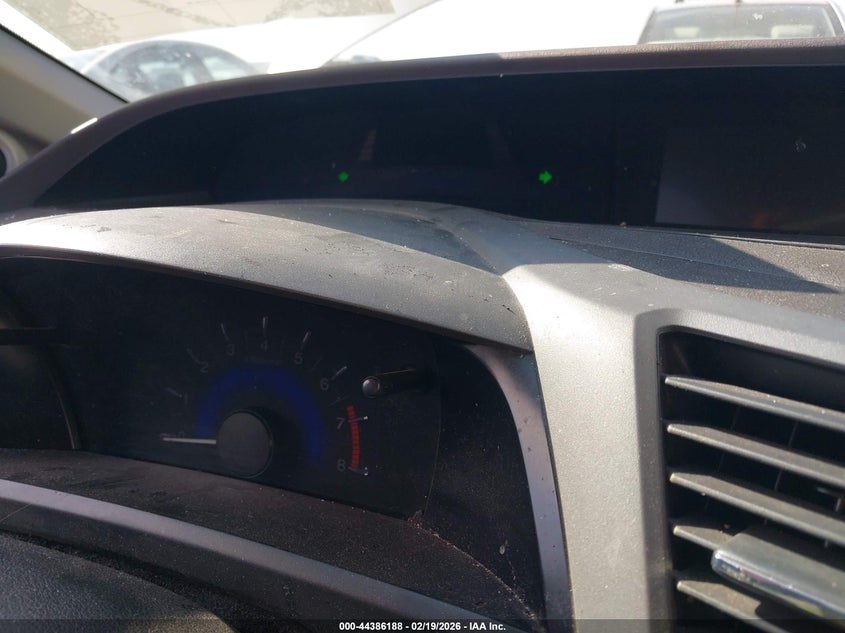 2012 Honda Civic VIN 19XFB2F80CE028714 IAAI salvage auction — LEFT FRONT, Salvage Title, sold $1,550 on 2026-07-10 (photo 7)