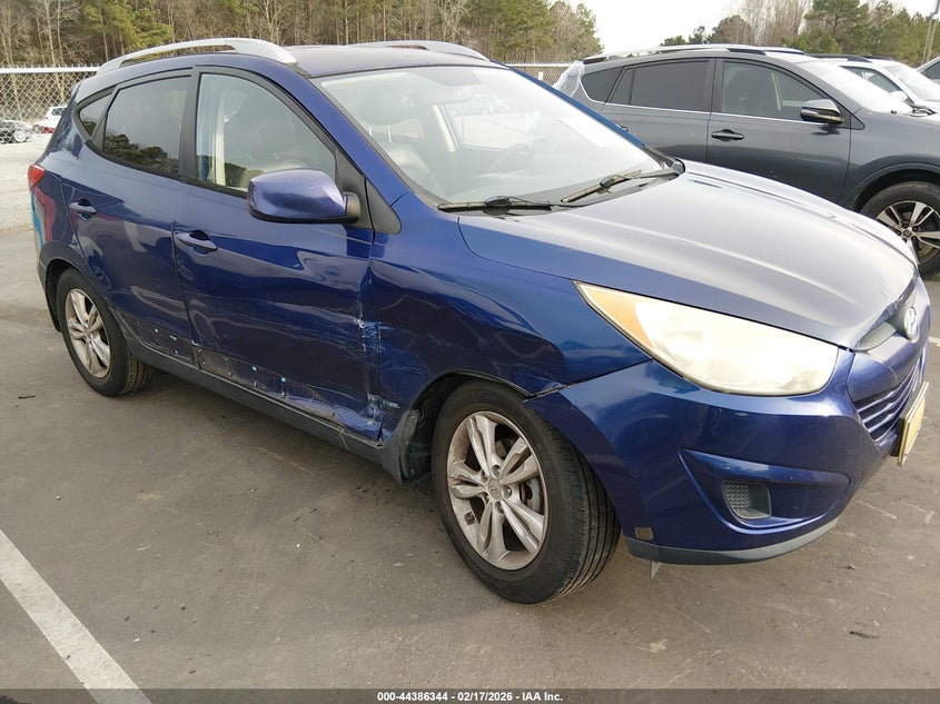 2011 Hyundai Tucson VIN KM8JU3AC5BU136697 IAAI salvage auction — RIGHT SIDE, Salvage (North Carolina), sold $1,425 on 2026-07-22 (photo 1)