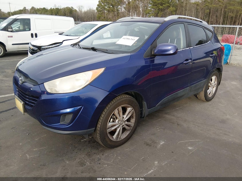 2011 Hyundai Tucson VIN KM8JU3AC5BU136697 IAAI salvage auction — RIGHT SIDE, Salvage (North Carolina), sold $1,425 on 2026-07-22 (photo 2)