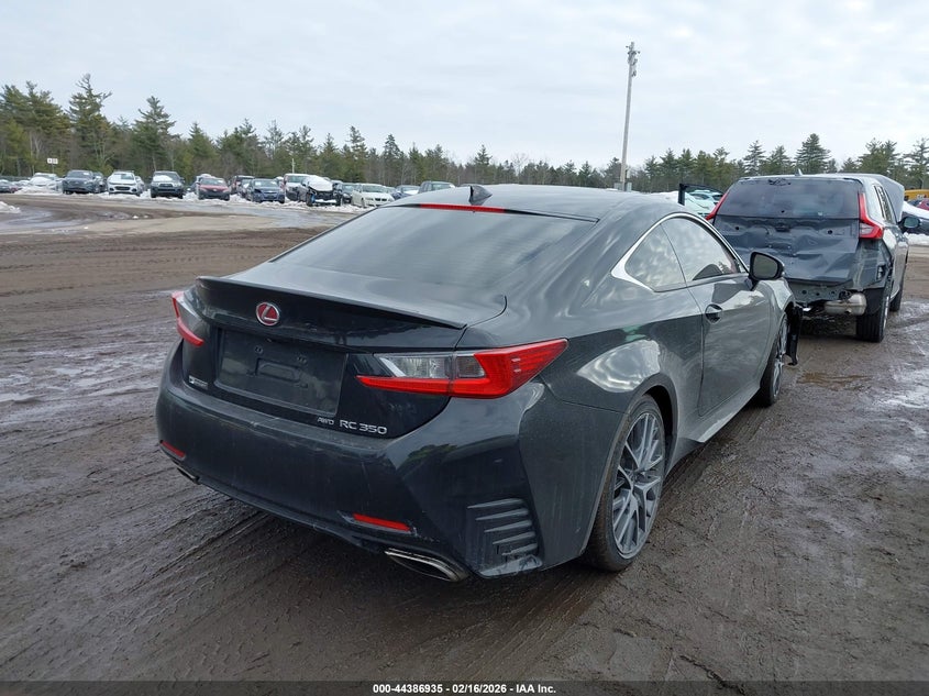 2015 Lexus Rc VIN JTHSE5BC4F5000835 IAAI salvage auction — FRONT END, Salvage (Connecticut), sold $1,200 on 2026-07-31 (photo 4)