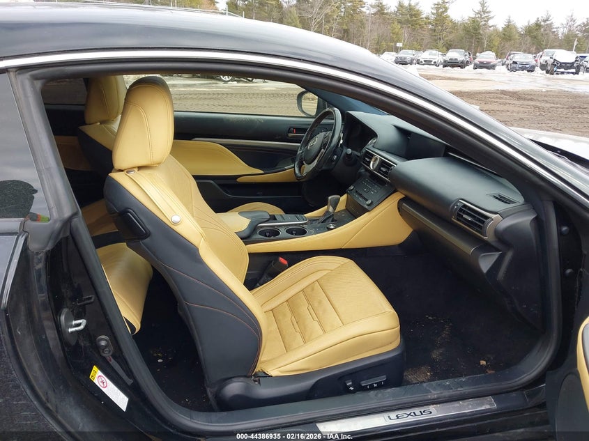 2015 Lexus Rc VIN JTHSE5BC4F5000835 IAAI salvage auction — FRONT END, Salvage (Connecticut), sold $1,200 on 2026-07-31 (photo 5)