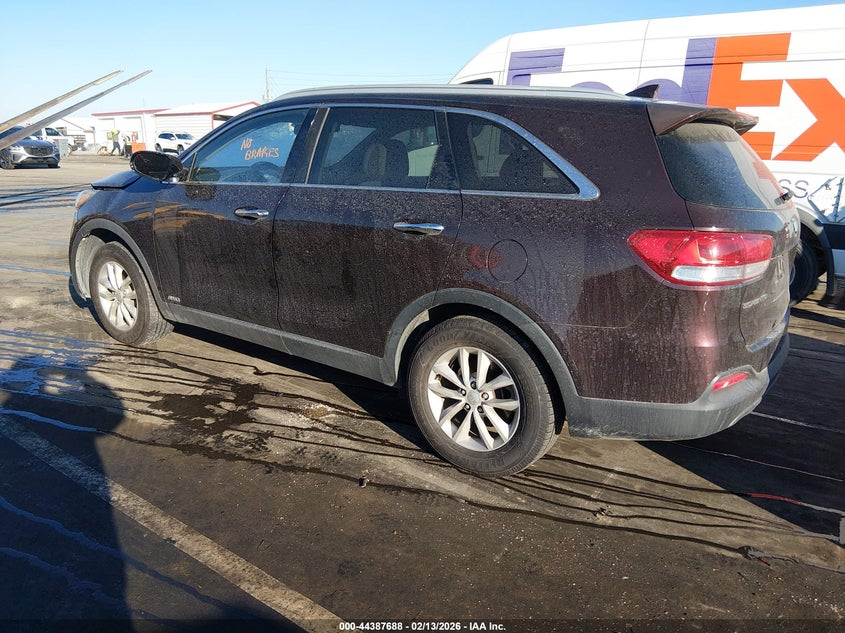 2016 Kia Sorento VIN 5XYPGDA39GG077531 IAAI salvage auction — FRONT END, Salvage Title, sold $1,100 on 2026-07-09 (photo 3)
