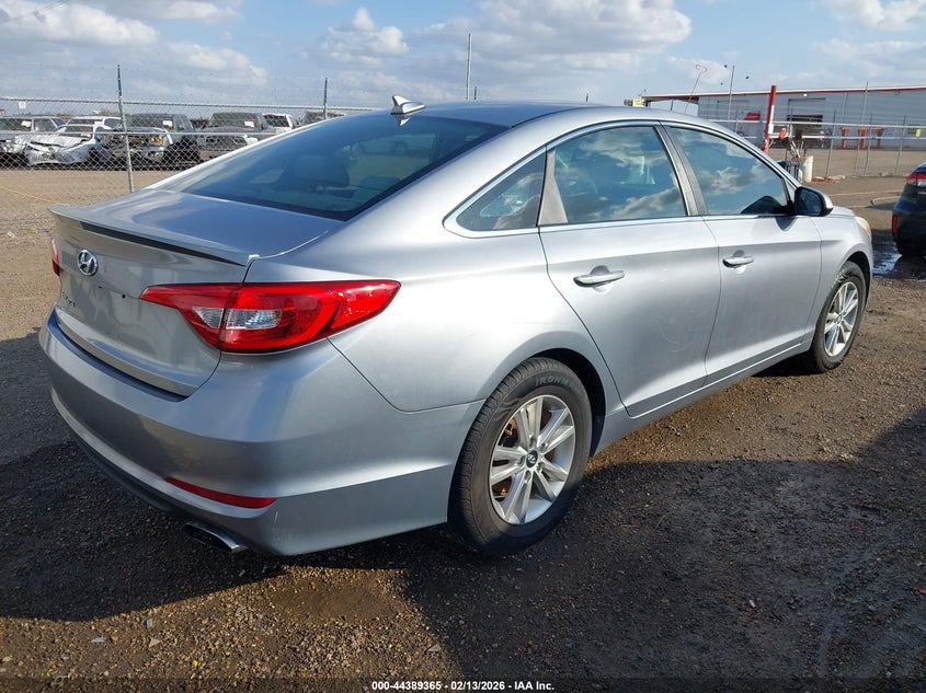 2016 Hyundai Sonata VIN 5NPE24AF3GH350262 IAAI salvage auction — SIDE, Salvage Title, sold $800 on 2026-07-05 (photo 4)