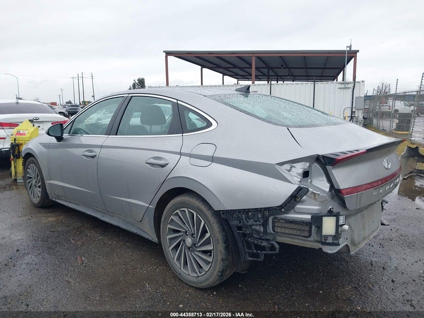 2023 Hyundai Sonata VIN KMHL34JJ5PA082231 IAAI salvage auction — FRONT & REAR, Salvage Title, sold $8,000 on 2026-08-22 (photo 3)