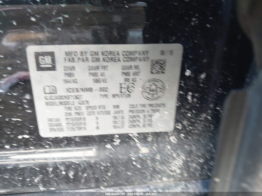 2019 Buick Encore VIN KL4CJASB2KB713627 IAAI salvage auction — FRONT END, Salvage (Idaho), sold $650 on 2026-07-09 (photo 9)