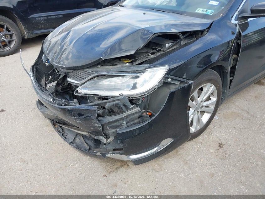 2016 Chrysler 200 VIN 1C3CCCAB9GN123657 IAAI salvage auction — FRONT END, Salvage (Texas), sold $25 on 2026-09-02 (photo 6)