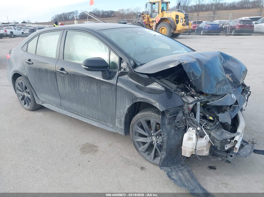 2023 Toyota Corolla VIN JTDBCMFE0PJ015581 IAAI salvage auction — FRONT END, Salvage (Nebraska), sold $3,200 on 2026-07-28 (photo 1)