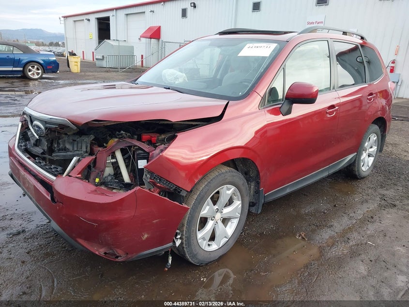 2014 Subaru Forester VIN JF2SJAEC0EH467041 IAAI salvage auction — LEFT FRONT, Salvage (Missouri), sold $1,675 on 2026-07-07 (photo 2)